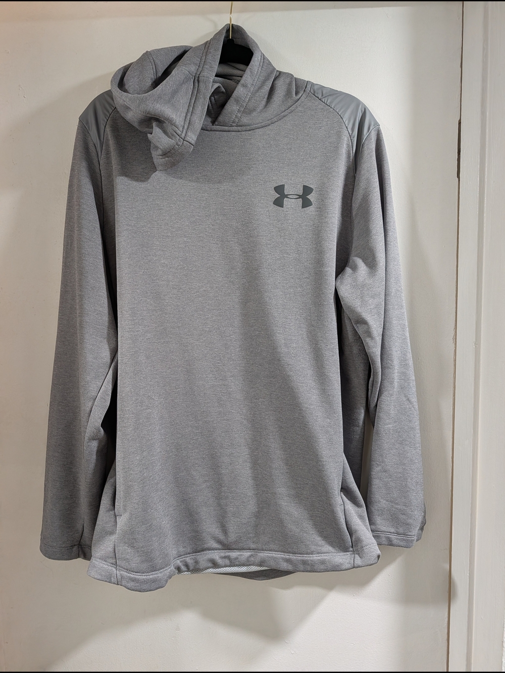 Under Armour Light Gray Pullover Hoodie